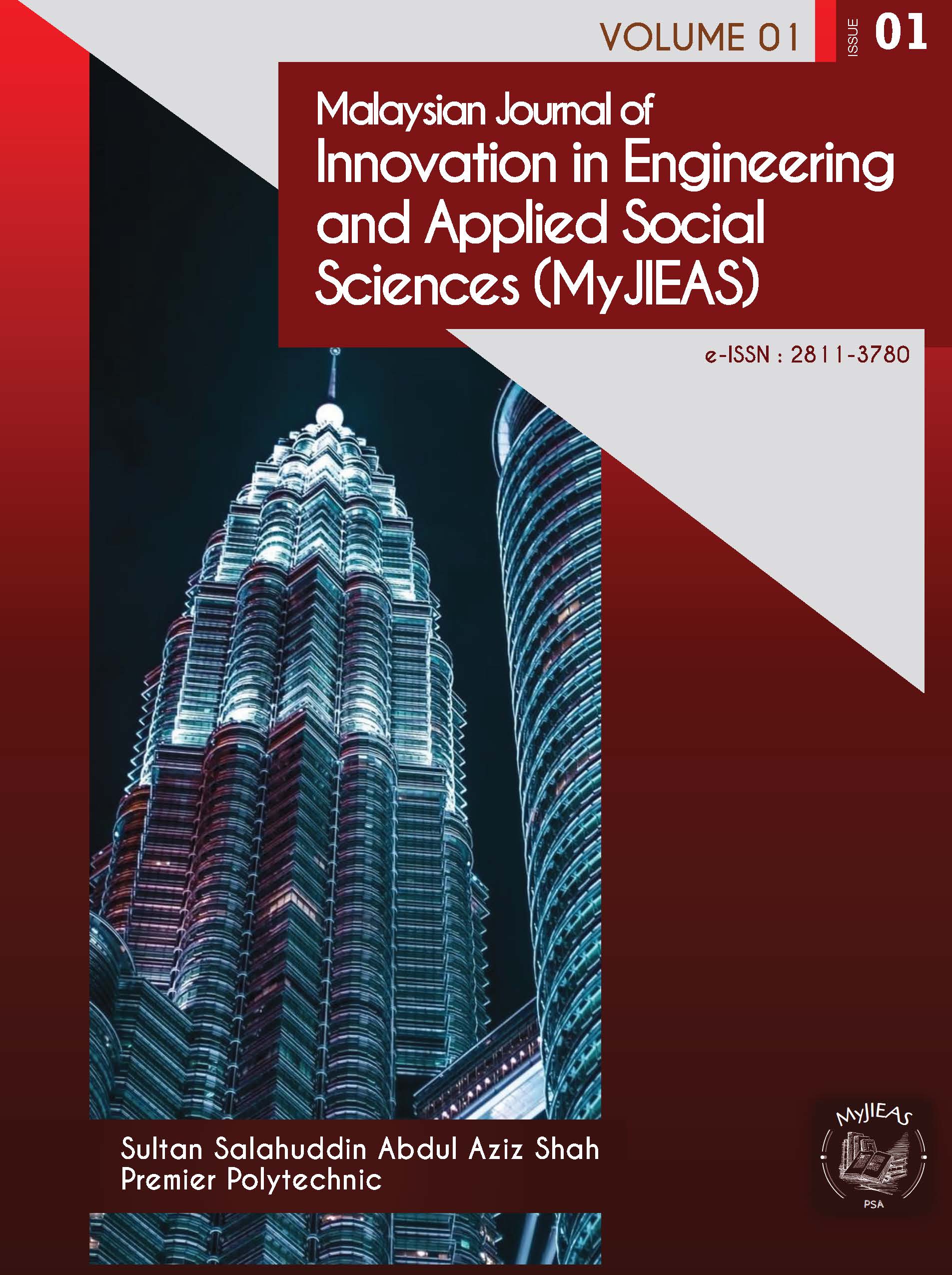 					View Vol. 1 No. 01 (2021): MALAYSIAN JOURNAL OF INNOVATION IN ENGINEERING AND APPLIED SOCIAL SCIENCES
				